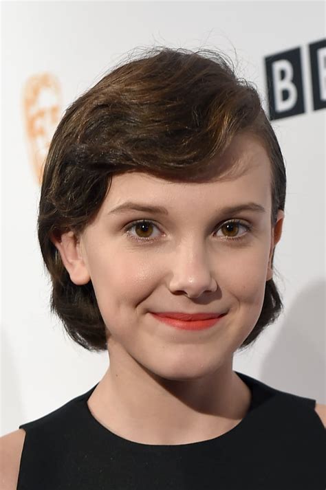 Millie Bobby Brown With A Shag Haircut In 2017 Millie Bobby Browns