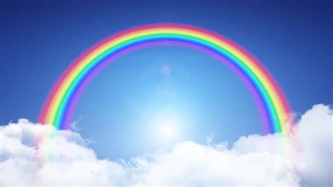 Rainbow Sky Stock Footage Video 100 Royalty Free 687001 Shutterstock