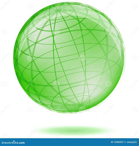Green Globe Stock Vector Illustration Of Parallels Kids 15982927