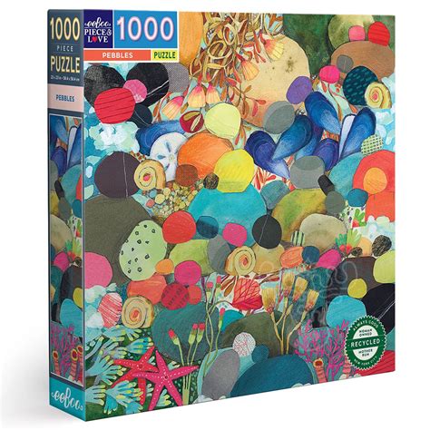 Eeboo Pebbles Puzzle 1000pcs Puzzles Canada