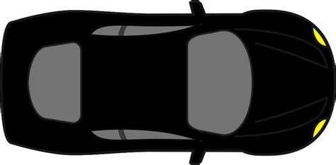 Black Car Top View Clip Art At Vector Clip Art Online
