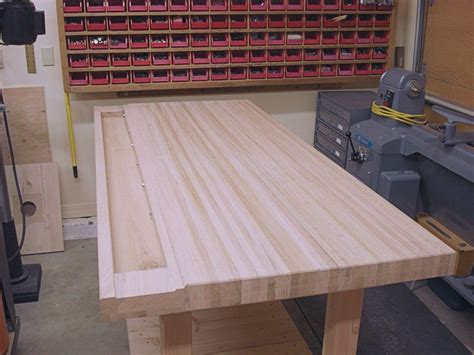 Furniture Woodworking Bench Top Design Ideas Wood Materials Of