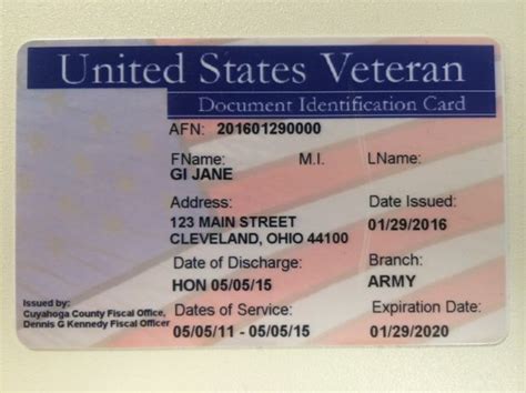 Having this veterans id card ready to show anybody who gives me a sideways look when i park right next to the handicapped and expectant mothers spots makes me feel good (especially when it is cold or raining). Fee for county veteran ID card waived this week | cleveland.com