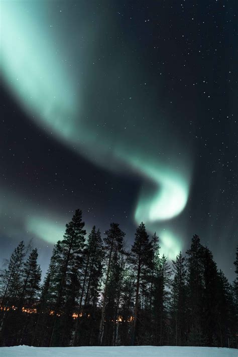 The best time to see The Northern Lights in Finland
