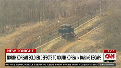 North Korean Soldier Defects Across Dmz Cnn Video