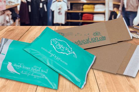 Custom Printed Shipping Bags Branded E Commerce Packaging