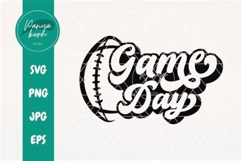 Game Day Football Graphic By Panyakorn Store · Creative Fabrica