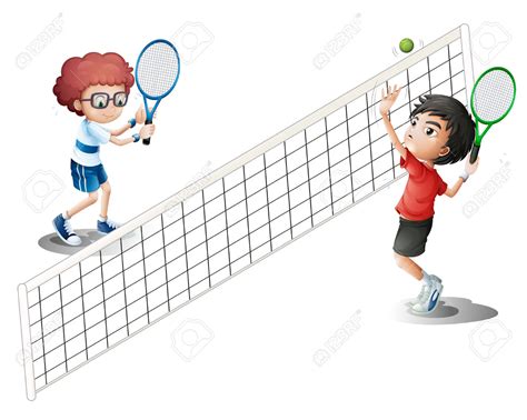 Kids Playing Tennis Clipart 20 Free Cliparts Download Images On