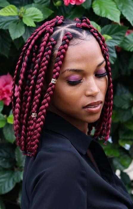 They were the coolest hairstyle, and our favorite movie and tv characters were wearing them, from dionne in. Short Box Braid Hairstyles Perfect for Warm Weather - crazyforus