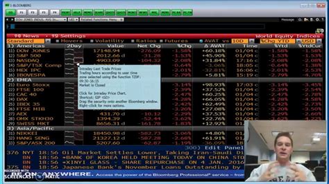 Police finally caught up to aditya. Bloomberg Terminal: Video 1: Introduction & Logging In ...