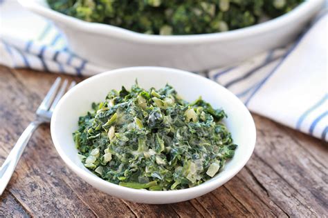 Healthy Creamed Spinach Recipe Hungry Girl