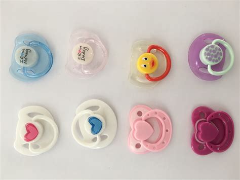 Magnet Pacifiers Dummy For Reborn Baby Dolls Diy Accessories Fit Doll