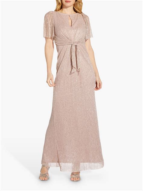 Adrianna Papell Stardust Gown Blush
