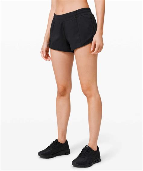 Lululemon Hotty Hot Short Ii 2 5 Black Lulu Fanatics