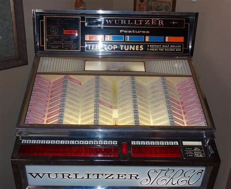 1963 Wurlitzer Jukebox Model 2700 Multi Selector Early Stereo From