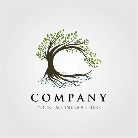 Tree Logo Illustration Design Template Download On Pngtree