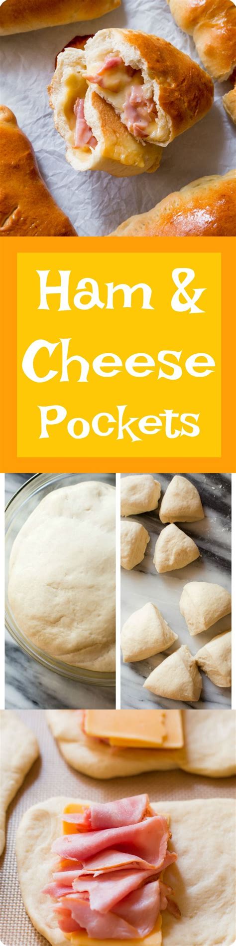 Homemade Ham And Cheese Pockets Red Star® Yeast Recipe Homemade Ham Recipes Ham And Cheese