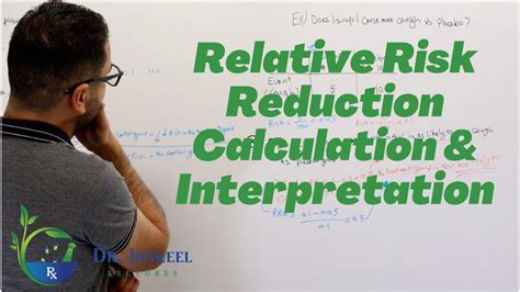 Relative Risk Reduction RRR Calculation Interpretation Simply
