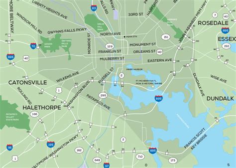 Baltimore City And Neighborhood Maps Visit Baltimore