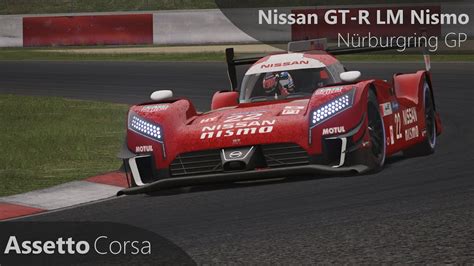 Assetto Corsa Nissan GT R LM Nismo Shiro PX1 Nürburgring GP YouTube