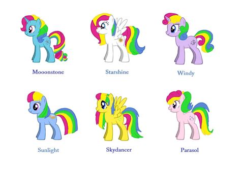Rainbow Ponies G1 Ponies Donald Duck Disney Characters Fictional