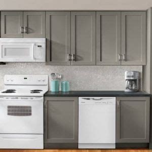 Clear the clutter and spend more time doing what you love and less time trying to organize small appliances, dishes, and more. Light Gray Kitchen Cabinets With White Appliances | Light ...
