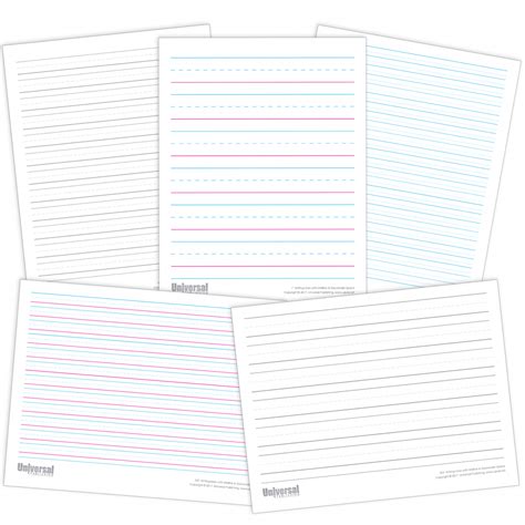 Lined Handwriting Paper Universal Publishing Blog