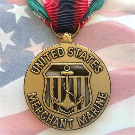 Us Merchant Marine Defense Medal Ship Fleet Award