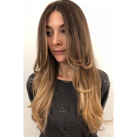 24 Flattering Middle Part Hairstyles In 2019