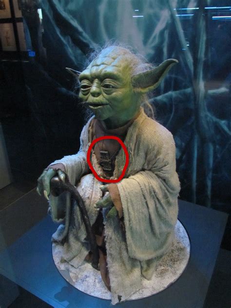 Star Wars What Does Yoda Wear Around His Neck Science