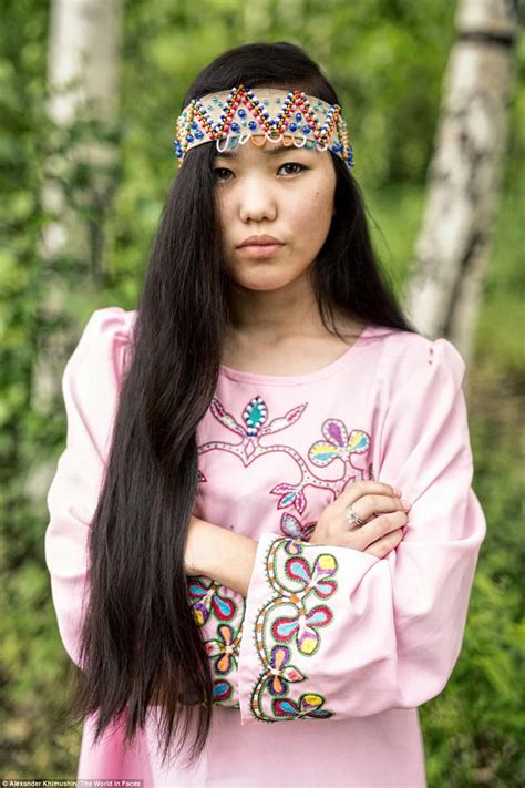 Pictured Is A Negidal Girl From Imeni Poliny In The Osipenko District Khabarovsk Krai Siberia