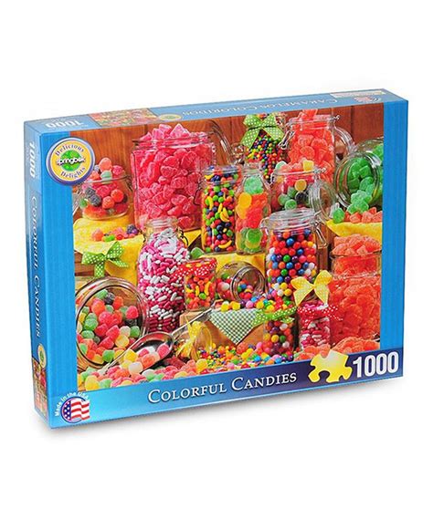 Springbok Puzzles Colorful Candies 1000 Piece Puzzle Colorful Candy