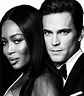 Matt and Naomi Campbell at the Golden Globes | Matt bomer, Naomi ...