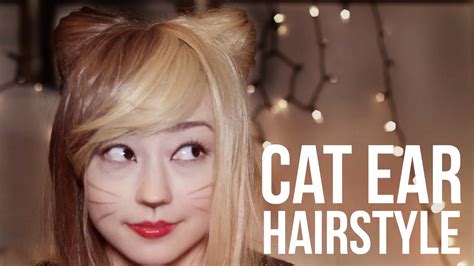 Cat Ear Hairstyle Youtube