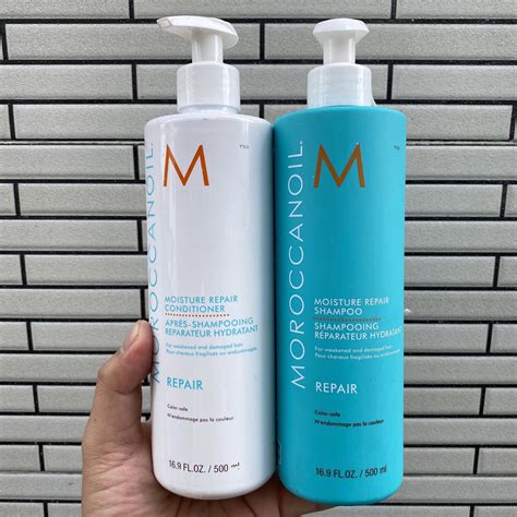 MOROCCANOIL DẦU GỘI XẢ PHỤC HỒI ĐỘ ẨM MOROCCANOIL REPAIR 500ML CHÍNH