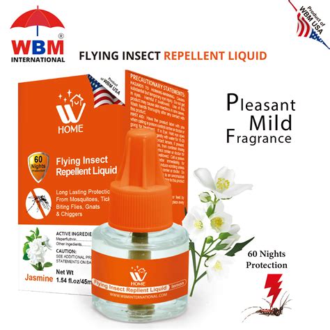 Wbm Mosquito Repellent Killer Liquid Jasmine Long Lasting
