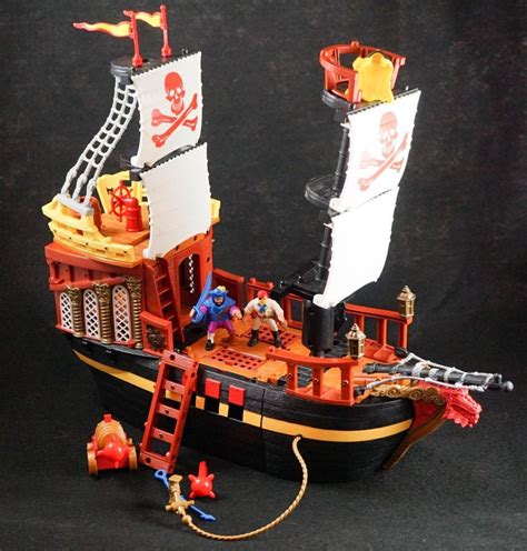 Fisher Price Imaginext Pirate Raider Ship Figures Accessories Extras
