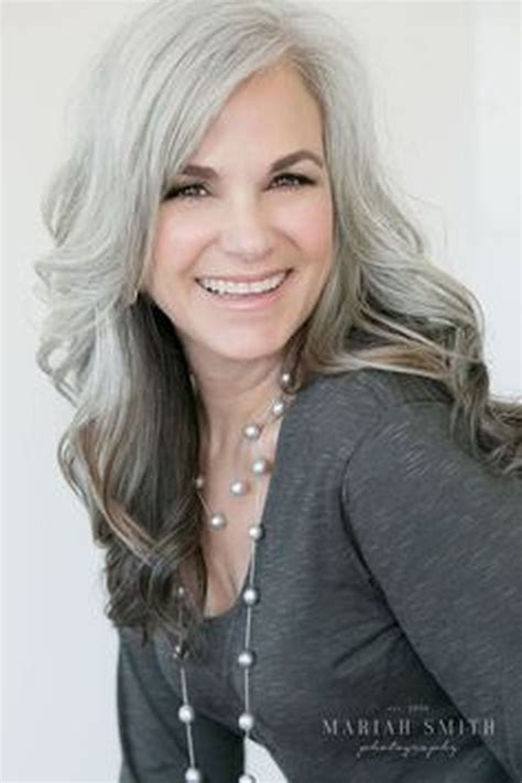 20 Long Hairstyles For Grey Hair Over 60 Hairstyle Catalog