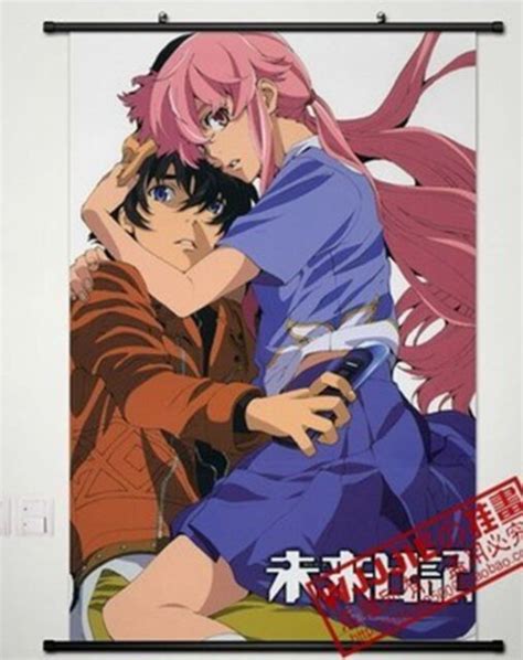 Home Decor Anime The Future Diary Gasai Yuno Wall Scroll Poster 9060