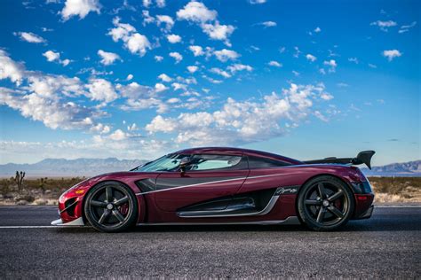 The agera rs managed an average top speed of 277.87mph over two runs, as you'll know, meaning it is the fastest production car in the world. Koenigsegg Agera RS Achieves Multiple Production Car World Speed Records - Koenigsegg | Koenigsegg