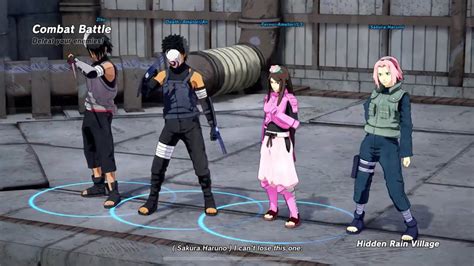 Naruto Shinobi Strikers Road To Sakura Gameplay Ps4 Pro Youtube