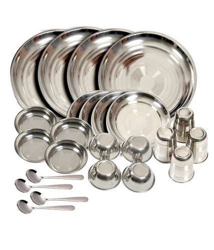 Stainless Steel Dinner Set At Best Price In New Delhi By Shree