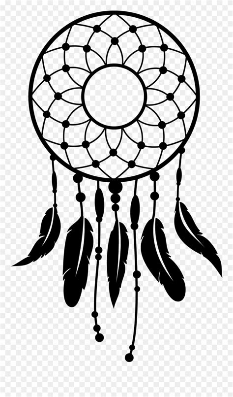 Black And White Dream Catcher Clipart 10 Free Cliparts Download