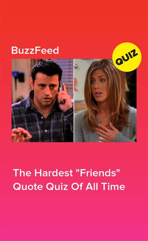 Se você não acha nenhum dos dois feio, tudo bem (mas o buzzfeed acha). Who Said It: The "Friends" Edition (With images) | Friends quizzes tv show, Buzzfeed friends ...