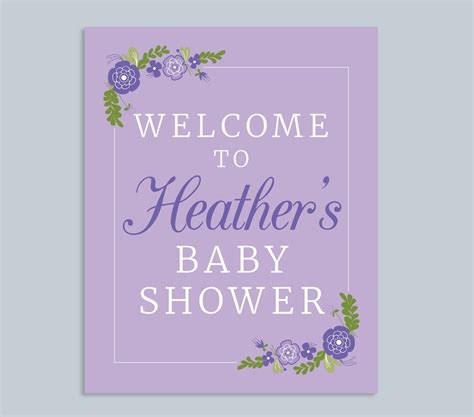 Dec 28, 2017 · now that you have a template for what to say in a baby shower card, use these thank you card etiquette tips to answer other questions you may run into while crafting your cards. Printable Baby Shower Signs, Games and Favor Tags in Lavender, Lilac and Purple Floral