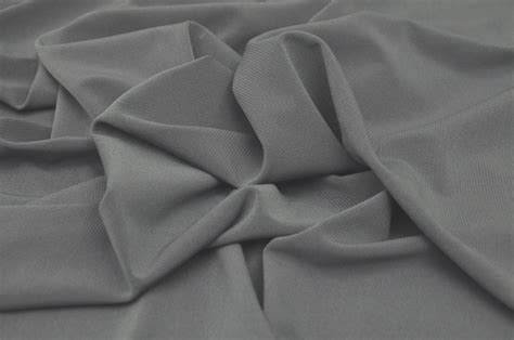 Polyester Knit Grey Dk Fabrics