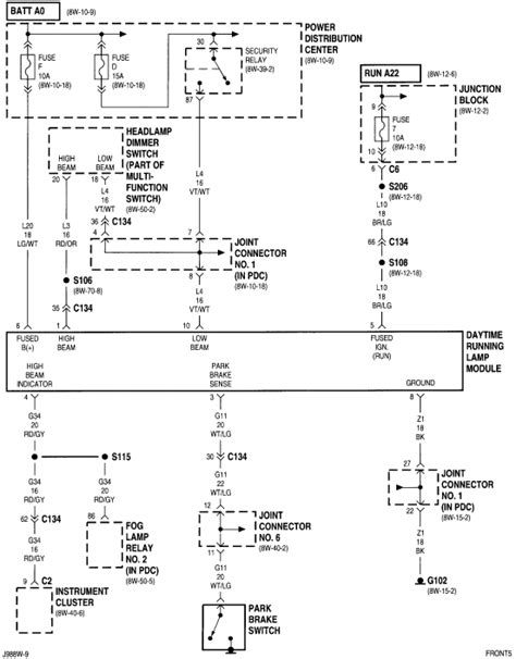 2014+ dodge dart (1.4l/2.0l/2.4l) system wiring diagrams. 1998 Dodge Ram 1500 Tail Light Wiring Diagram Pics ...