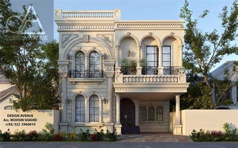 Classic House Design By Design Avenue 7 Marla House Mansehra