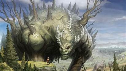 Monster Giant Earth Animal Legends Fantasy Wallpapers