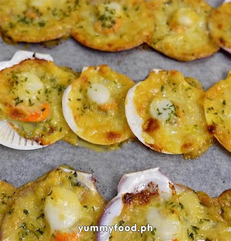 Recipe For Baked Scallops With Cheese